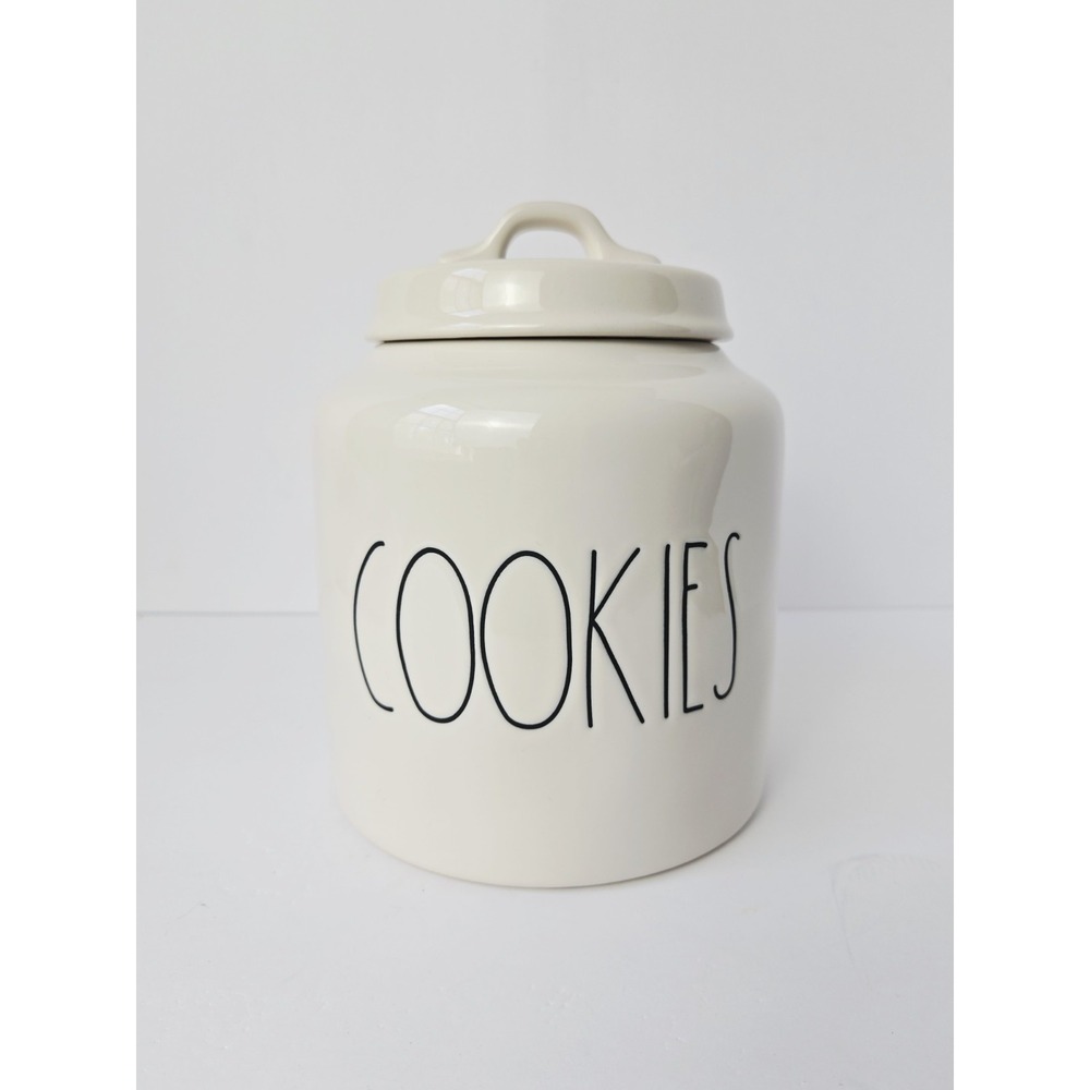 Rae Dunn Cookie Jar  Magenta Collection NEW 8" Cookies